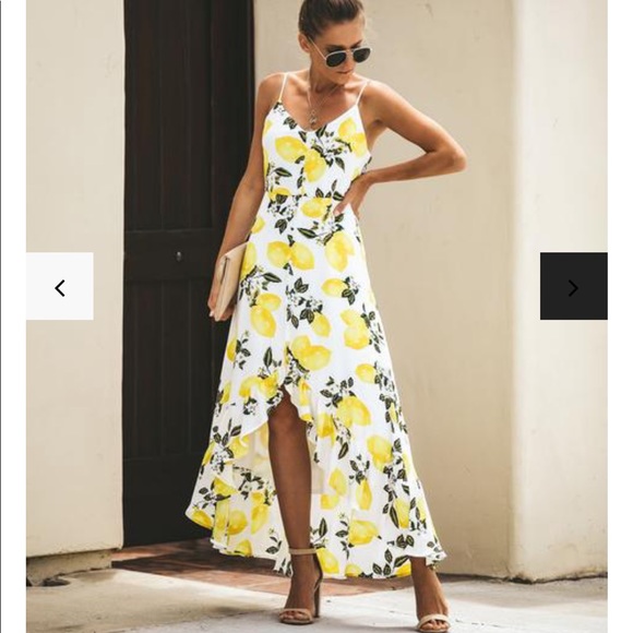 Lemon Tree Maxi Dress🍋 - Picture 1 of 8
